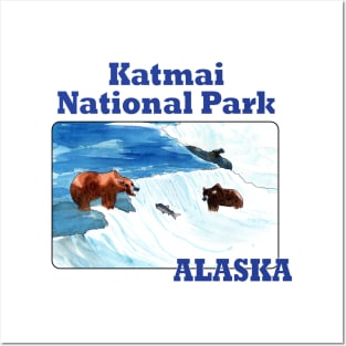 Katmai National Park and Preserve, Alaska Posters and Art